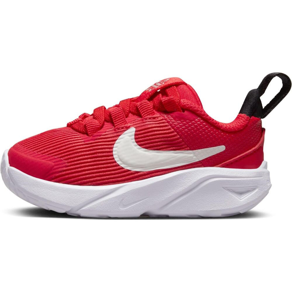 NWT NIKE Star Runner 4 Boys DX7616-600 (University RED/Summit White-B), Size 8